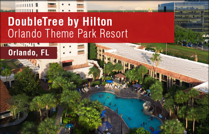 The DoubleTree by Hilton Orlando Theme Park Resort in Orlando, Florida.